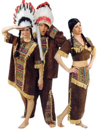 Indianen Hopi - Willaert, verkleedkledij, carnavalkledij, carnavaloutfit, feestkledij,Cowboy, cowgirl, sheriff, western, far west, indiaan, roodhuid